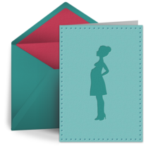 Pregnancy Announcement card image