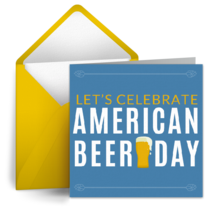 American Beer Day | Oct 27 card image