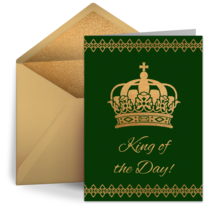 King of the Day card image