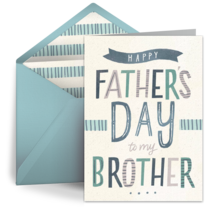 Brother Word Art card image