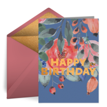 Happy Birthday Wishes card image