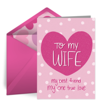 Birthday Wife card image