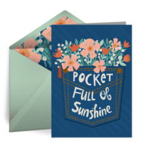 Pocket Full of Sunshine card image